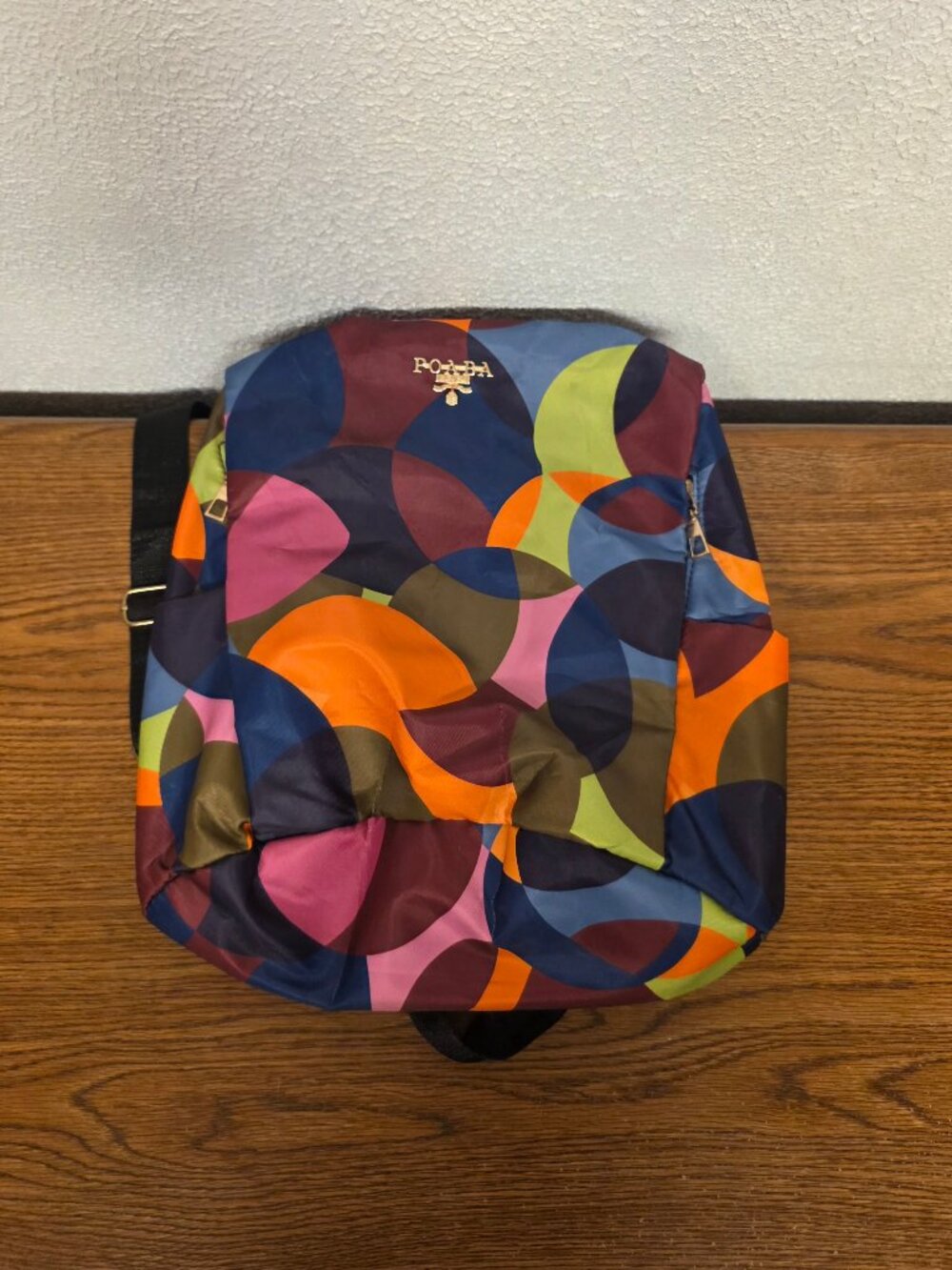 Women's Poaba Brand Multicolor Backpack - Anti-theft & Waterproof Size 13" x 12"